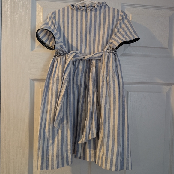 Blue & White Striped Dress - Picture 3 of 3